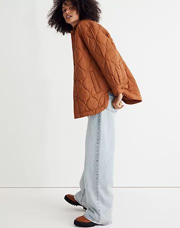 Airpuff Shirt-Jacket | Madewell