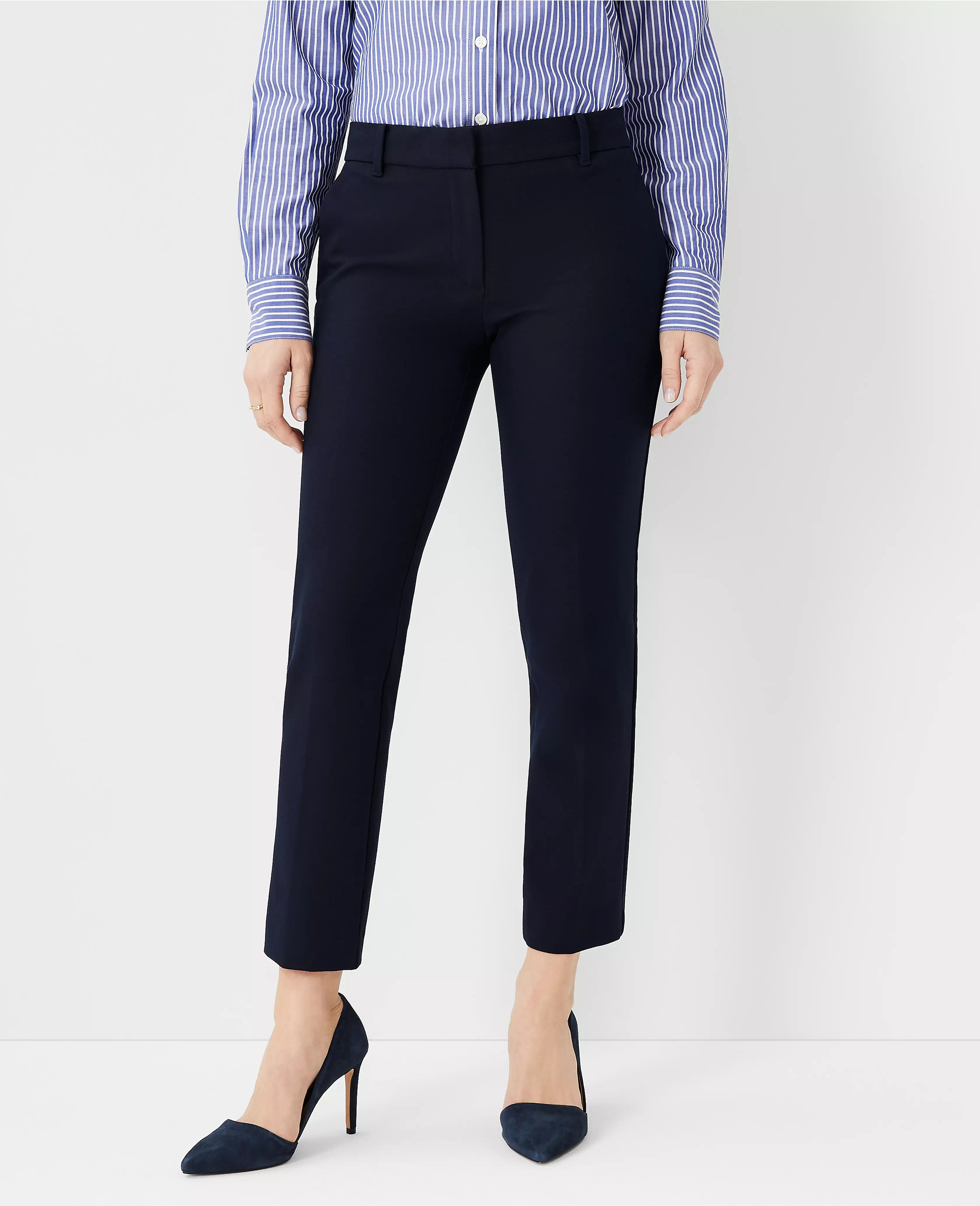 The Eva Ankle Pant - Curvy Fit | Ann Taylor