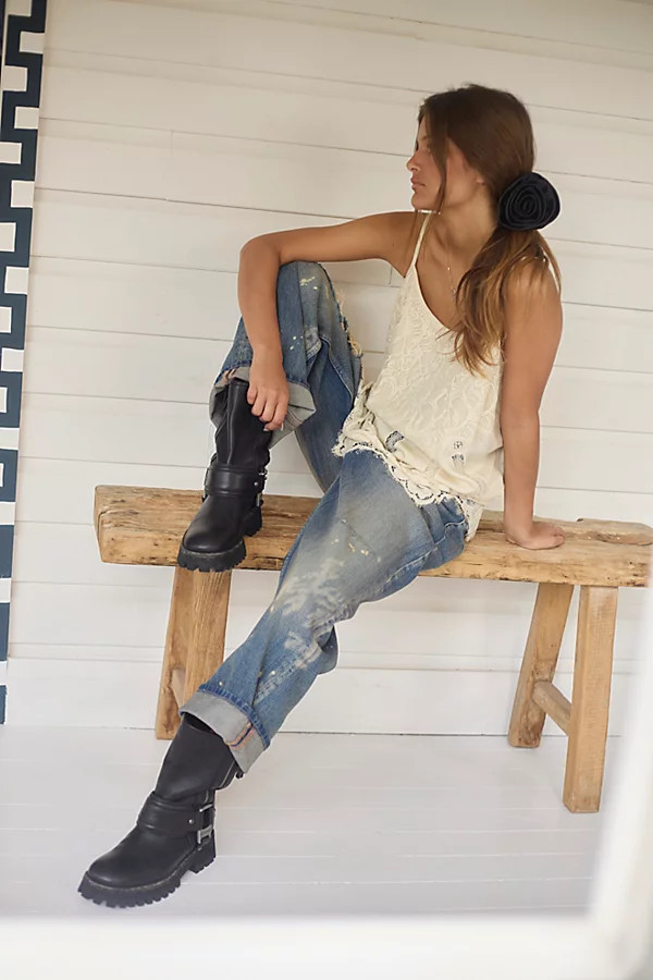 We The Free Deep Trance Dropped Boyfriend Jeans | Free People (Global - UK&FR Excluded)