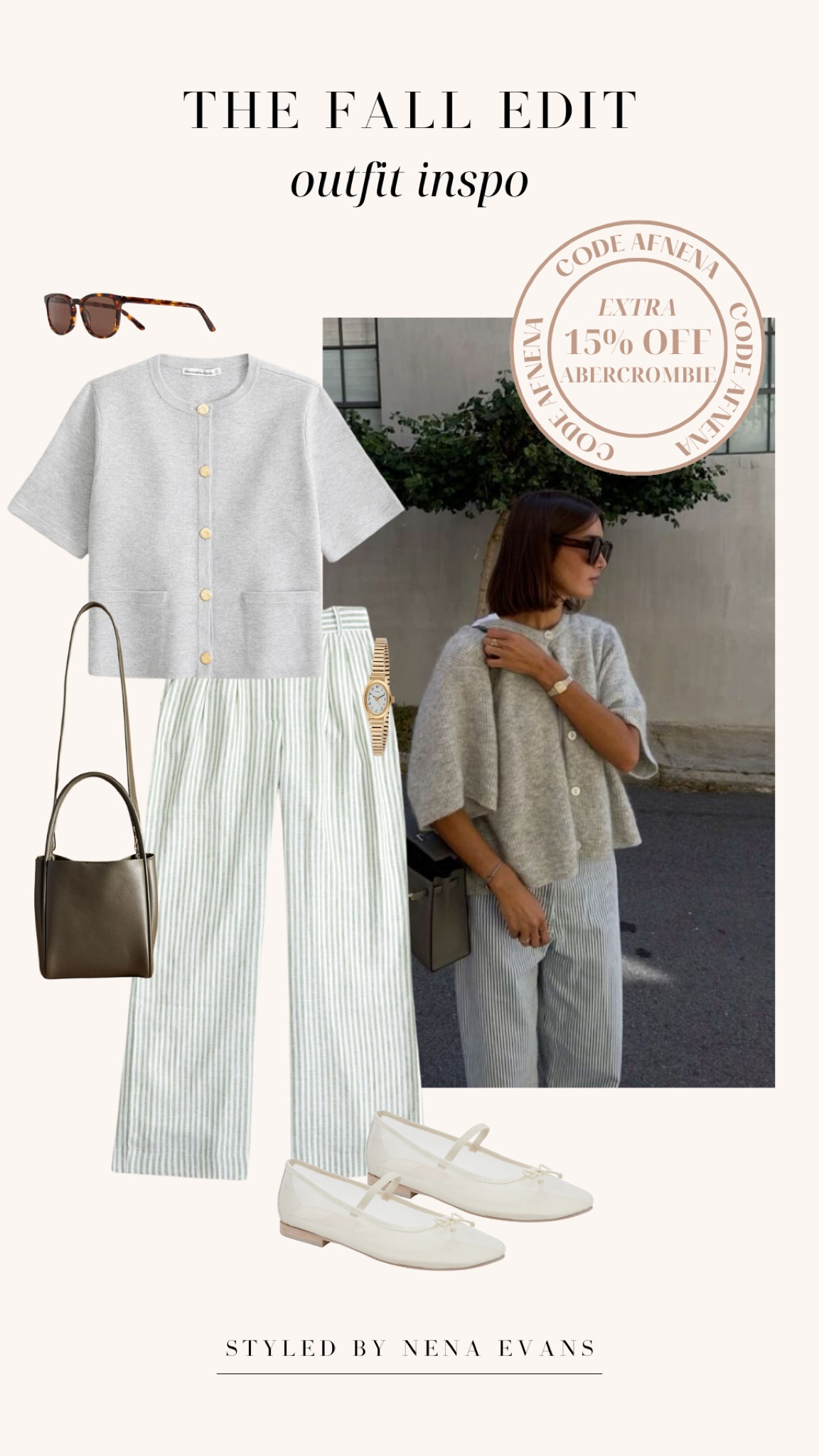 Use code AFNENA to save 15% off Abercrombie! ✨



Fall outfit inspo 
Fall fashion 
Pinterest outfit 
Abercrombie outfit 
Abercrombie sale #LTKfindsunder100 #LTKstyletip

#LTKSeasonal