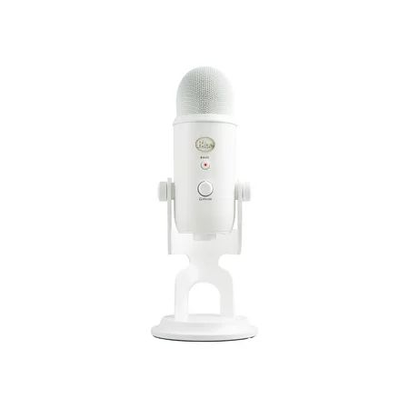 Blue Microphone Yeti USB Desktop Microphone Whiteout | Walmart (US)