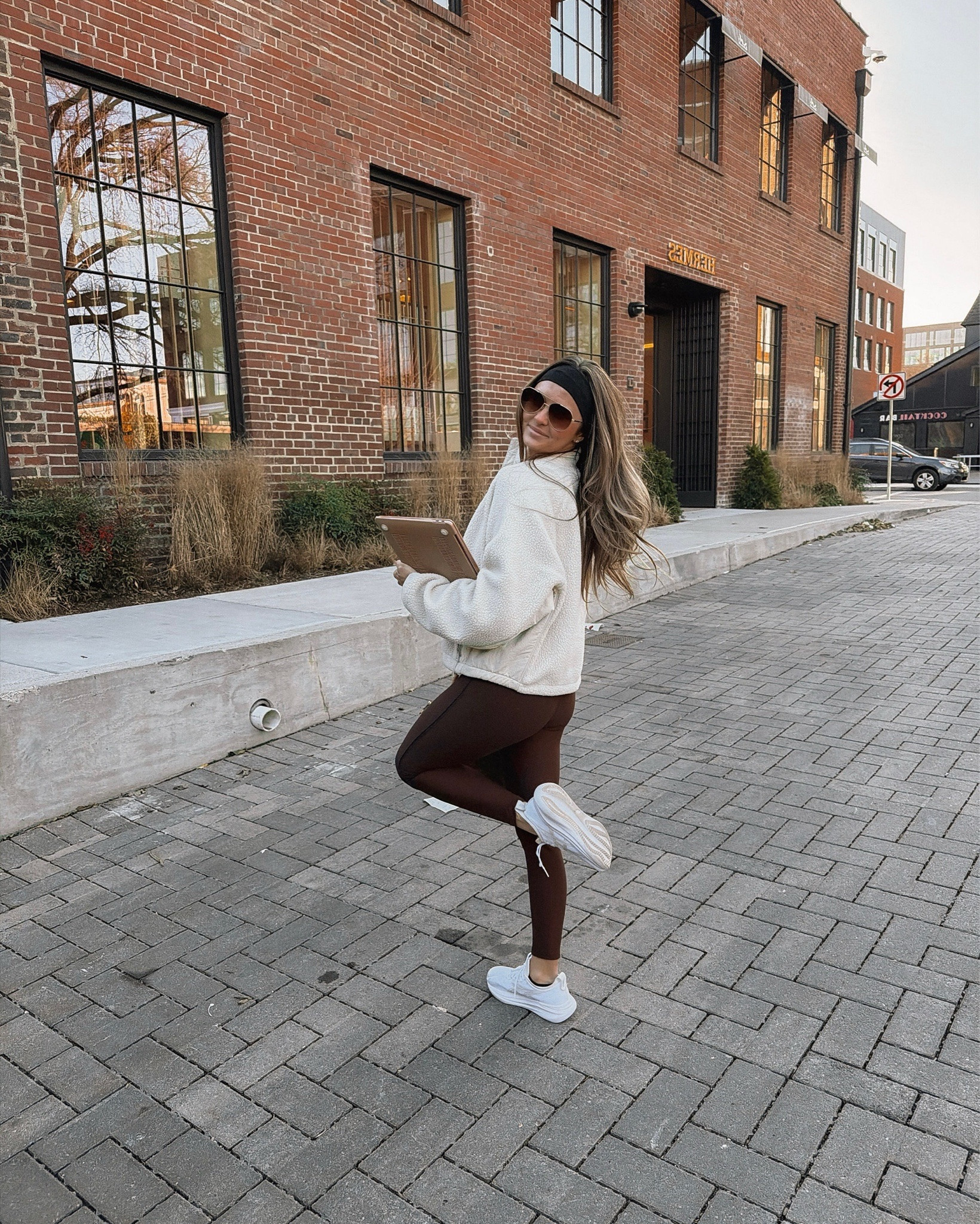 The kind of outfit I live in — free people jacket, dark brown leggings, and white sneakers for an easy, put-together everyday look. Perfect for errands, travel days, or just walking to get coffee. Everything is linked + similar pieces too.

fall outfit, casual fall outfit, everyday outfit, neutral outfit, brown leggings outfit, fleece jacket outfit, cozy outfit, athleisure look, casual chic, city outfit, coffee run outfit, white sneakers outfit, travel outfit, weekend outfit, comfy outfit, minimal style, lululemon sale, salt project, workout gearr

#LTKgrwm #LTKfitnessgoals #LTKootd