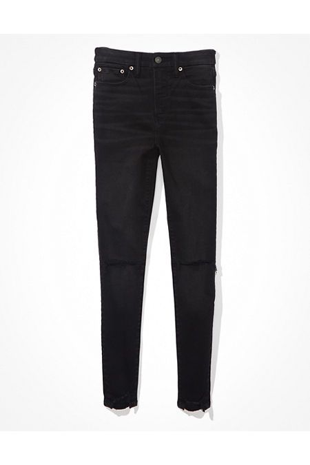 AE Lu(x)e Ripped Super High-Waisted Jegging | American Eagle Outfitters (US & CA)