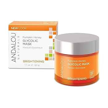 Andalou Naturals Pumpkin Honey Glycolic Mask, Brightening & Exfoliating Face Mask with Glycolic A... | Amazon (US)
