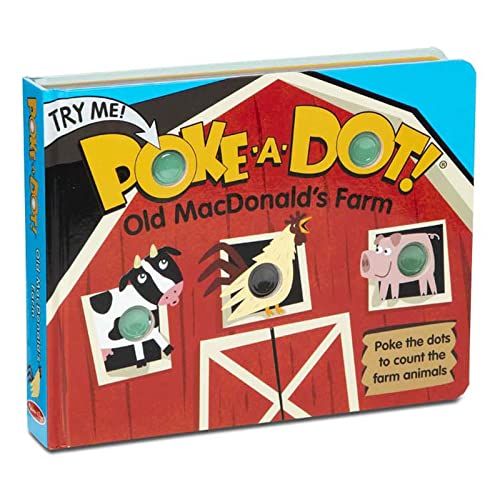 Melissa & Doug Children's Book - Poke-a-Dot: Old MacDonald’s Farm (Board Book with Buttons to Pop) | Amazon (US)