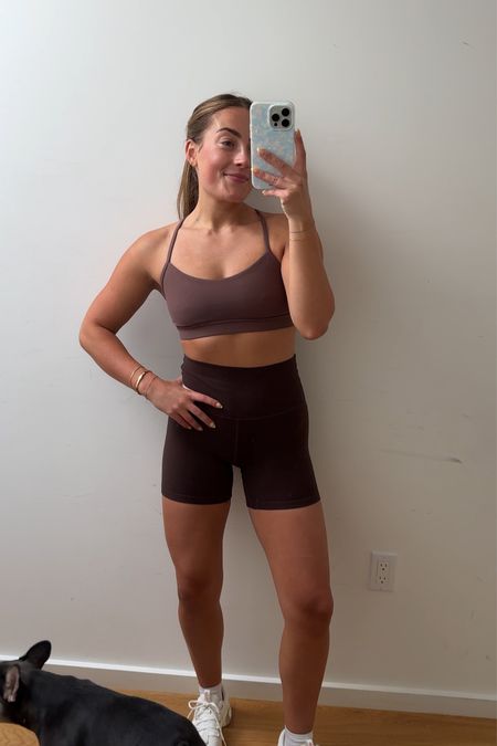 Gym outfit is linked! #lululemoncreator