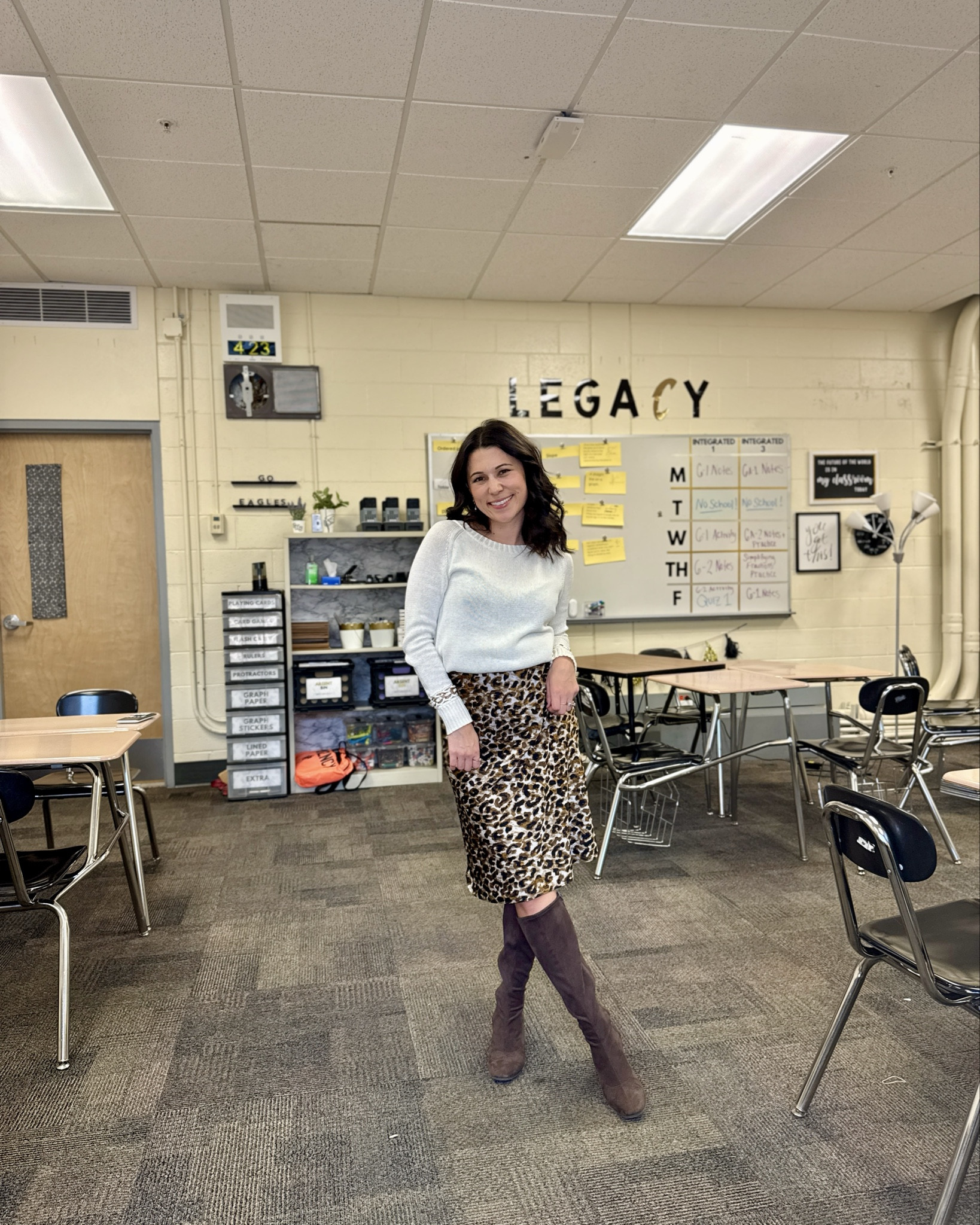 Leopard print will always be a neutral in my closet 🐆✨ Styled this comfy fall look with my new Aerosoles boots — teacher-approved and worth the splurge! 
#LTKFallStyle #LTKFinds #LTKTeacher #LTKOutfitInspo #LTKFallFashion #TeacherStyle #LeopardPrintOutfit #AerosolesBoots #LTKStyle #ShopMyLTK


#LTKWorkwear #LTKSeasonal #LTKPetite