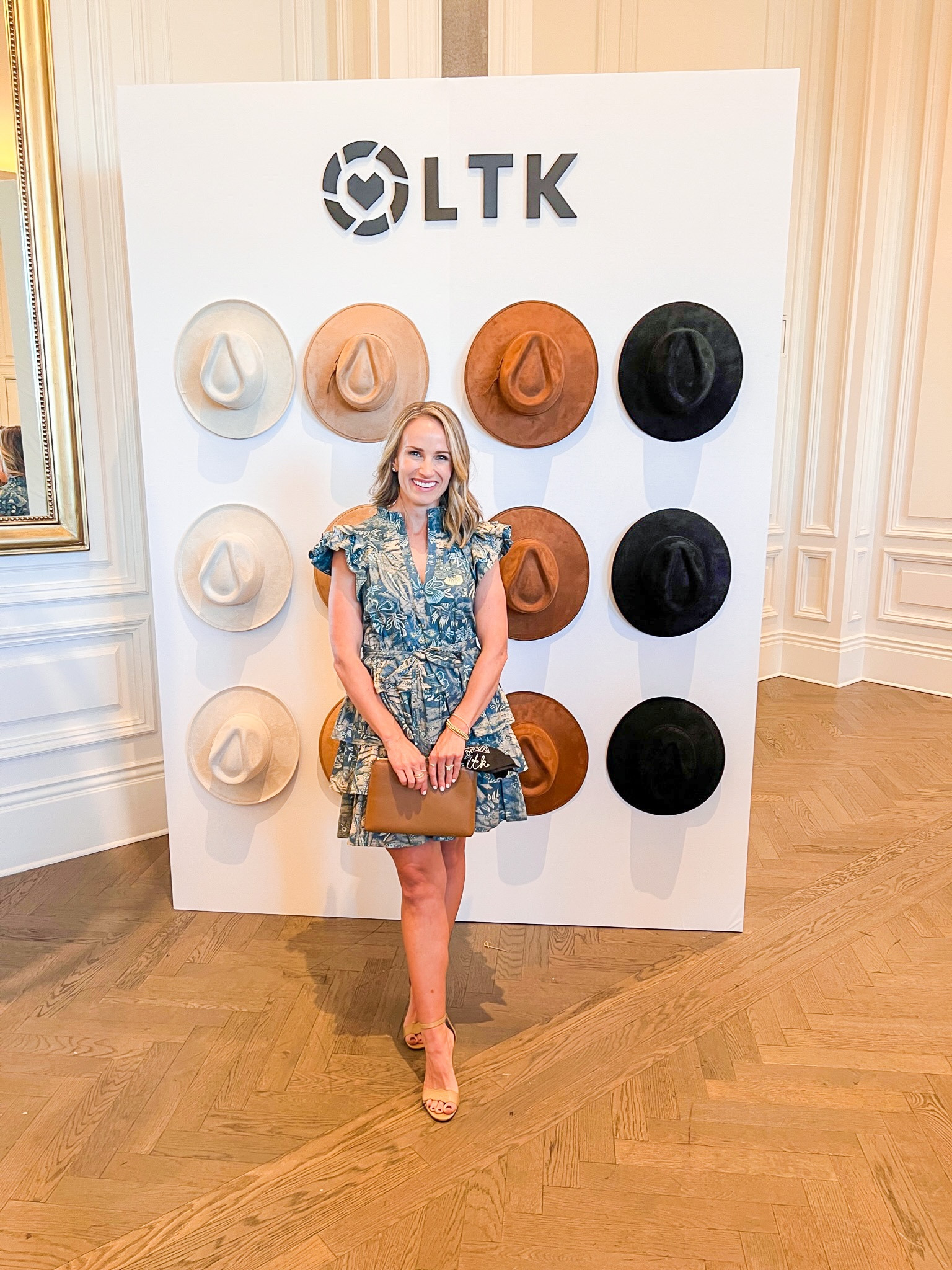 I’m wearing this blue ruffle dress from Ulla Johnson for last night’s cocktail party which was “Texas chic”. The leather clutch is from Madewell, and my tan heels are Sam Edelman. The dress fits TTS and feels SO cute on — the length makes it fun and flirty, but the ruffles and belted waist make it totally church appropriate too ;)

#LTKSeasonal#LTKCon#LTKwedding

#LTKCon