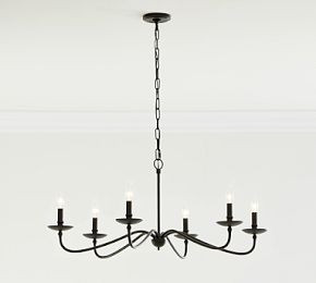 Lucca Iron Chandelier | Pottery Barn (US)