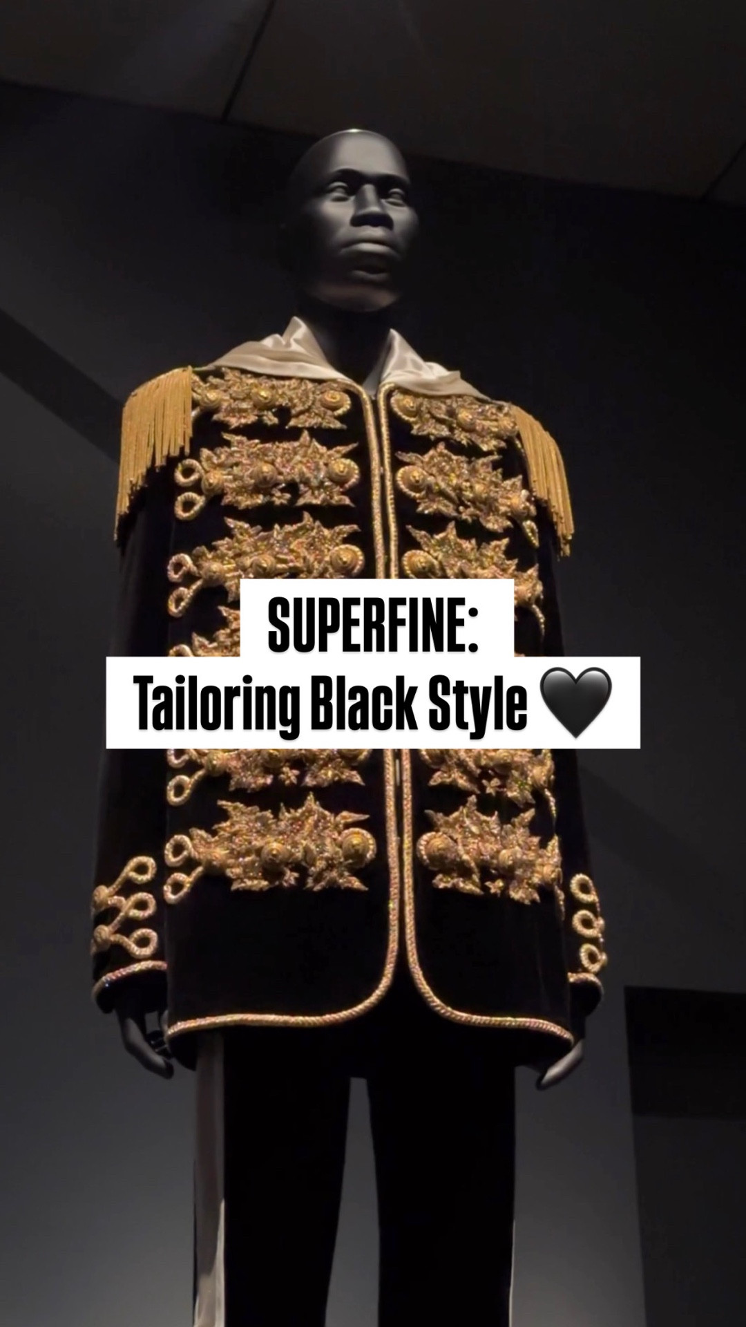 ICYMI | Ending Black History Month with this ICONIC exhibit 🖤

SUPERFINE: Tailoring Black Style in 60 Seconds

We can’t glaze over this historic moment in fashion especially during Black History Month! 

A few months ago, the Metropolitan Museum of Art closed this phenomenal exhibit. It debuted at the Met Gala and I’m still not over it.

Three hundred years of Black style. Through the lens of dandyism. The tailoring? Impeccable. The details? Intentional. The message? Dignity, power, self-definition… on full display. 

It was so good I went twice. And yes, I absolutely dressed the part in a 3-piece denim suit and lace blouse.

If you didn’t get to see it before it closed, I squeezed in as many highlights as I could in under a minute… but trust me, there was so much more.

Bravo to the brilliant team who made this vision a reality. A masterclass in Black style. 🖤 

Did you see this exhibit? 

📍 The MET, NYC

#LTKootd #LTKvlog #LTKdayinmylife