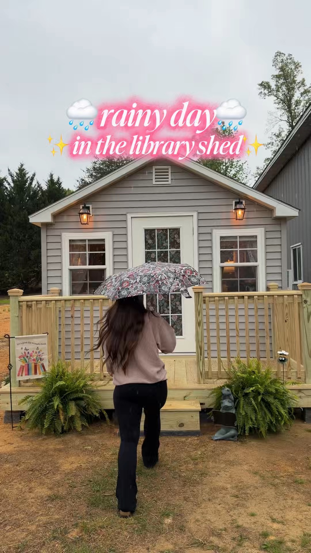the kind of quiet i wish i could live in forever🌧️📚💕
✨outfit details & decor linked here✨
💗more shed finds are on my Amazon storefront

#LTKvlog #LTKdayinmylife #LTKHome