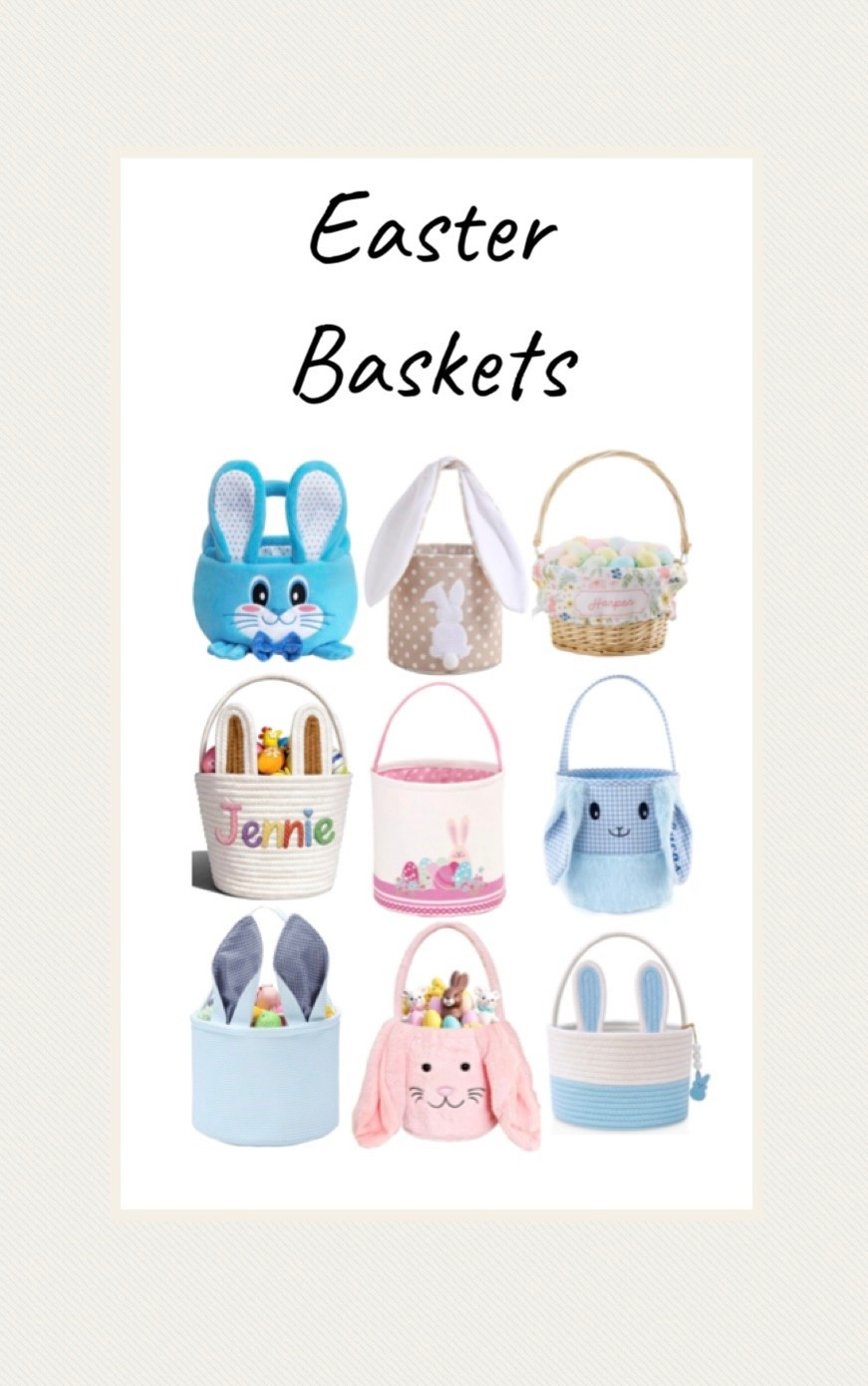 Cutest Easter baskets for your little ones that can used for years 🩵💓✝️

#easter 

#LTKspring #LTKSeasonal #LTKKids