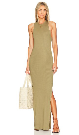 Jimmy Tank Maxi Dress in Hush | Revolve Clothing (Global)