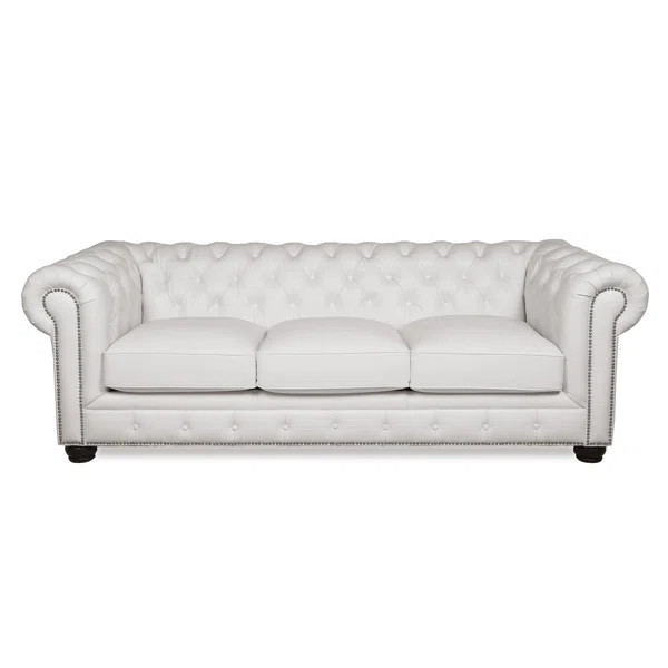 Adelbert 95'' Rolled Arm Chesterfield Sofa | Wayfair North America