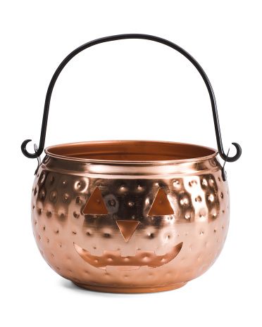 Jack O Lantern Candy Bucket | TJ Maxx