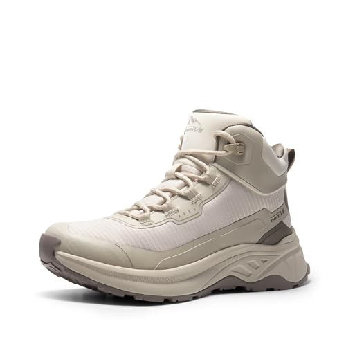 NORTIV 8 Women's Lightweight Hiking Boots Waterproof Trekking for Outdoor,Size 11,Khaki,SNHB241W | Amazon (US)