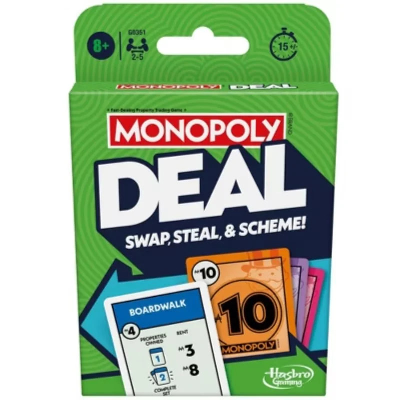 Monopoly Deal Refresh Game | Walmart (US)
