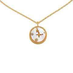 Virgo Illumination Star Map Necklace | Sequin