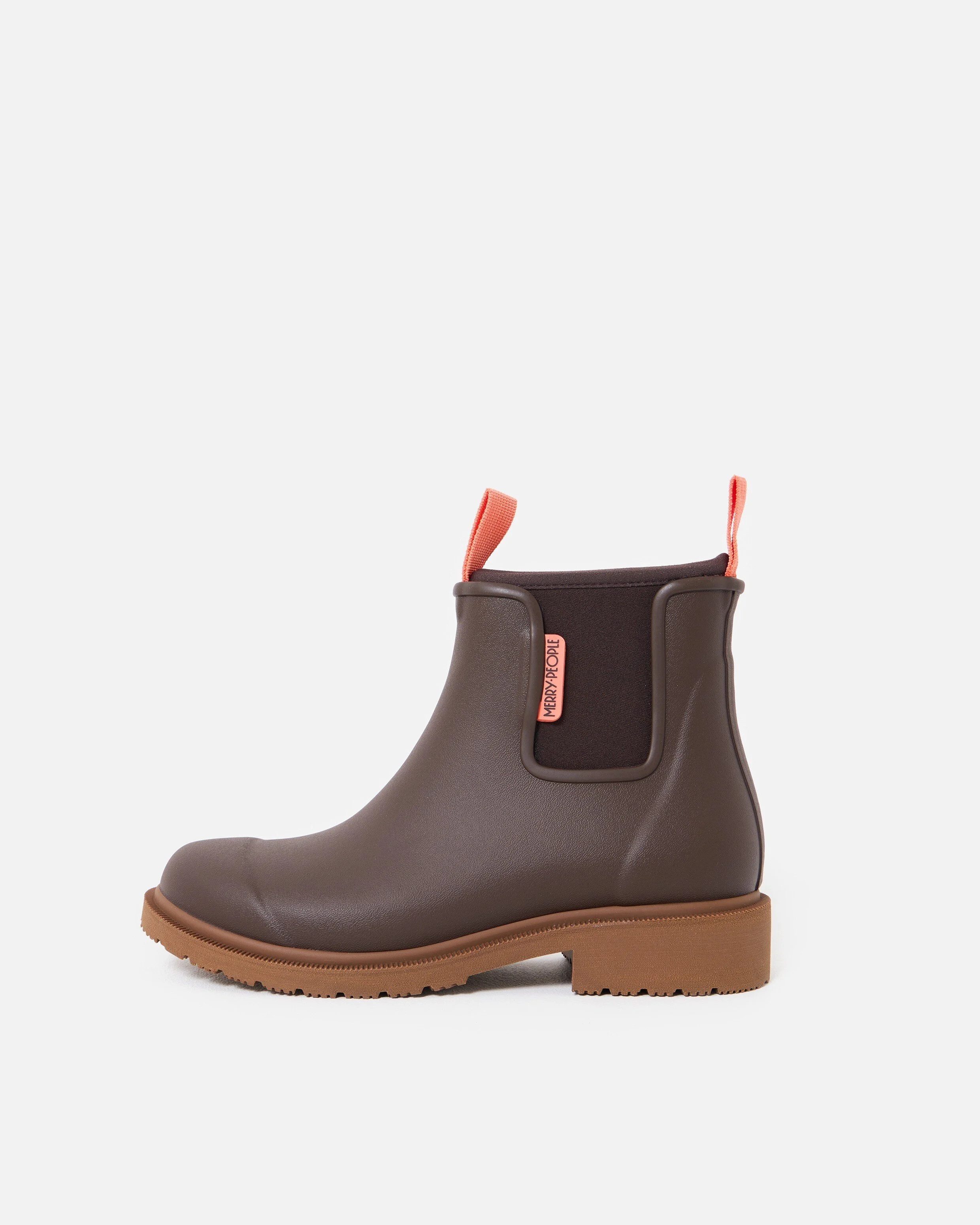 Merry People Mocha Bobbi Ankle Wellington Boots | Oliver Bonas | Oliver Bonas (Global)