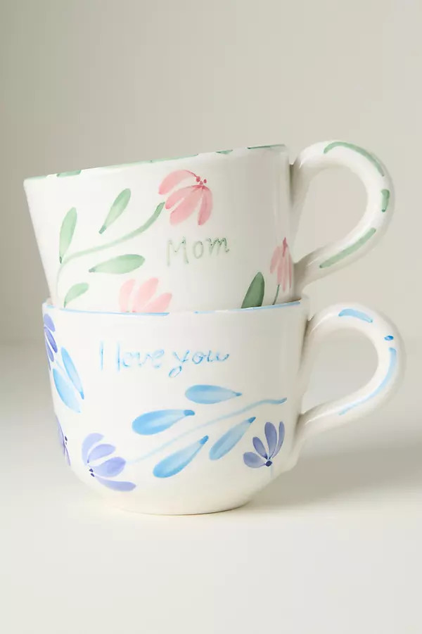 Stefania Italian Earthenware Mug | Anthropologie (US)