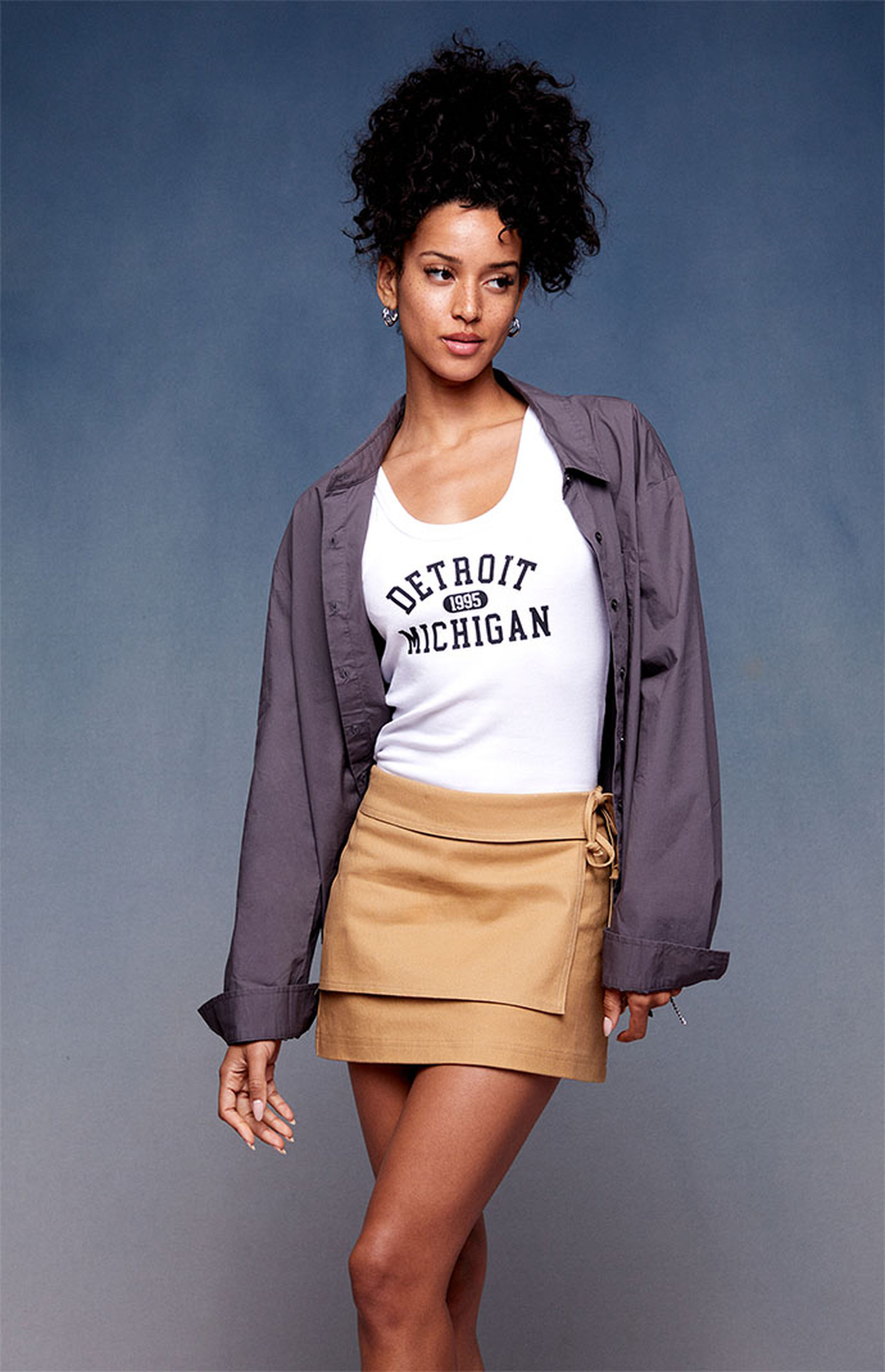 Ryan Destiny Parachute Mini Skort | PacSun