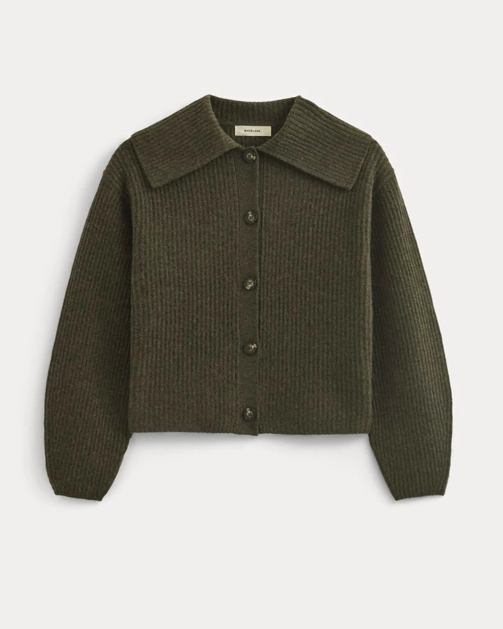 Fisherman Cardigan in Wool Cashmere | Heather Beech | Everlane