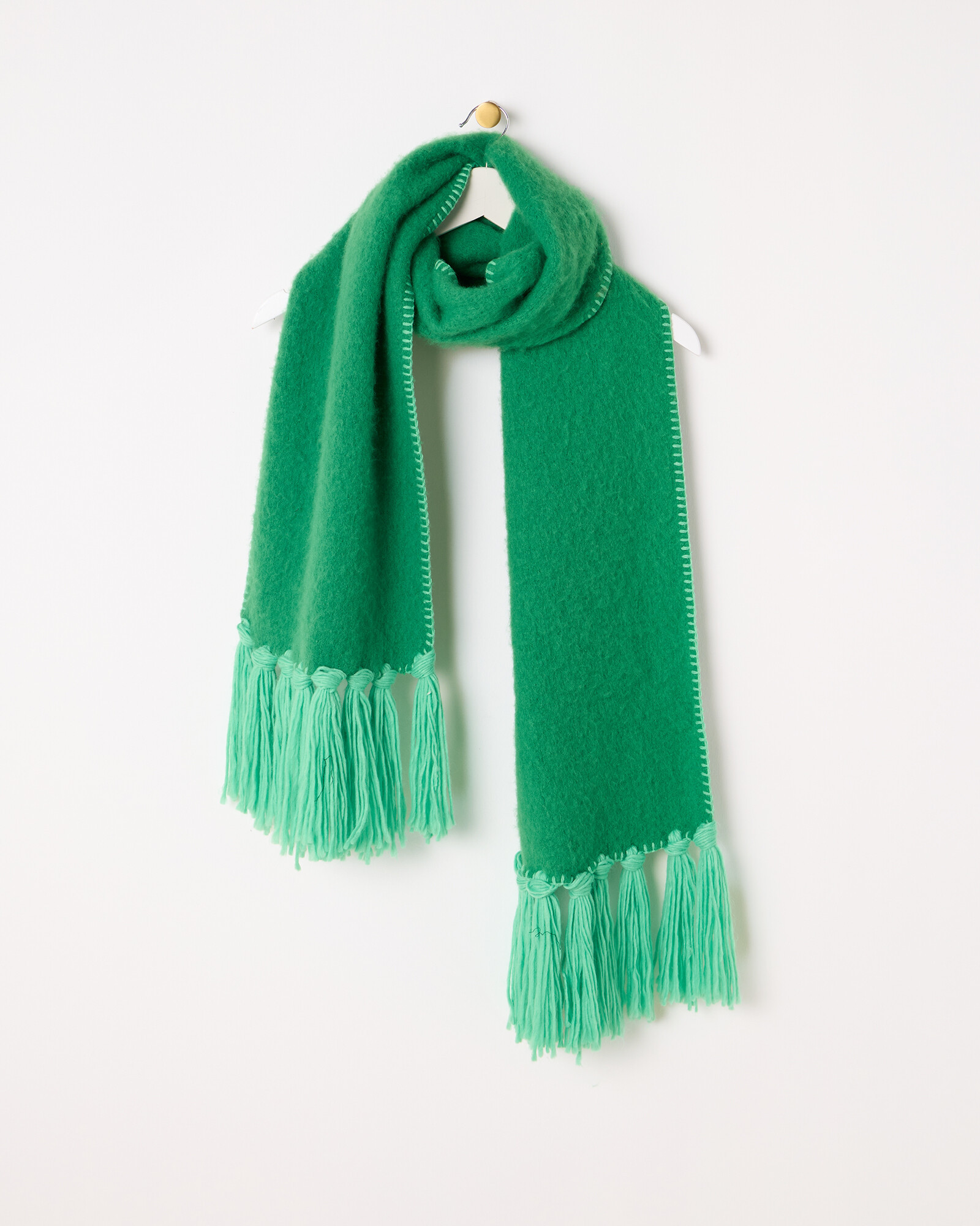 Blanket Stitch Chunky Scarves | Oliver Bonas | Oliver Bonas (Global)