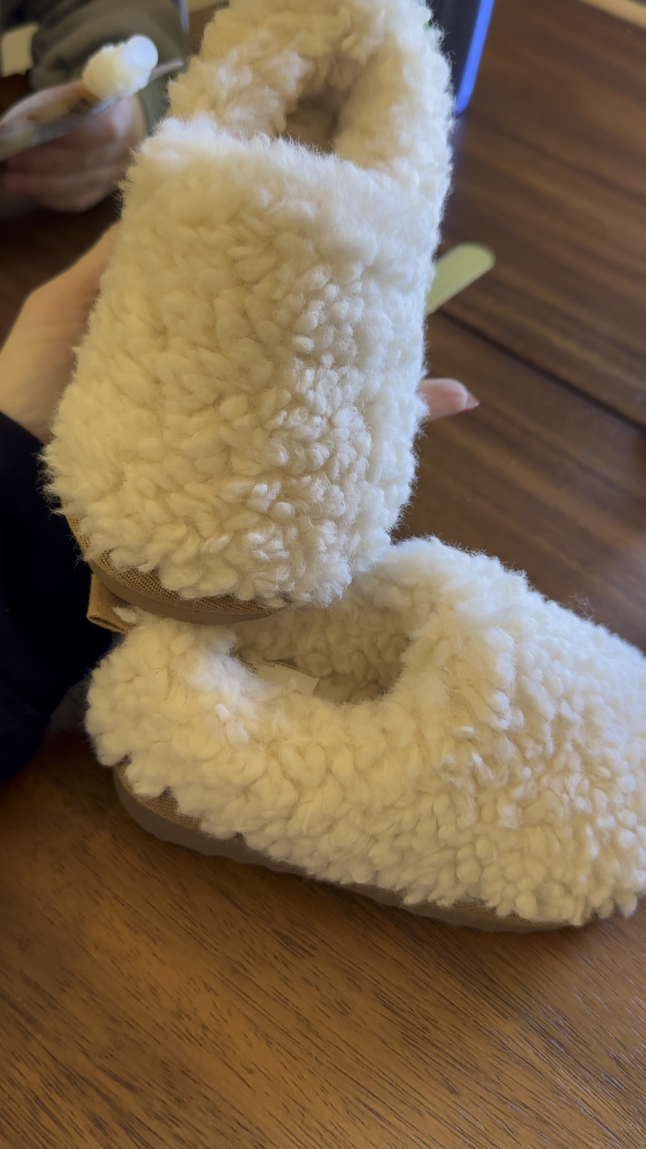 Could not pass on these $15.00 toddler fuzzy slippers 🤍

#LTKFamily #LTKKids #LTKSeasonal