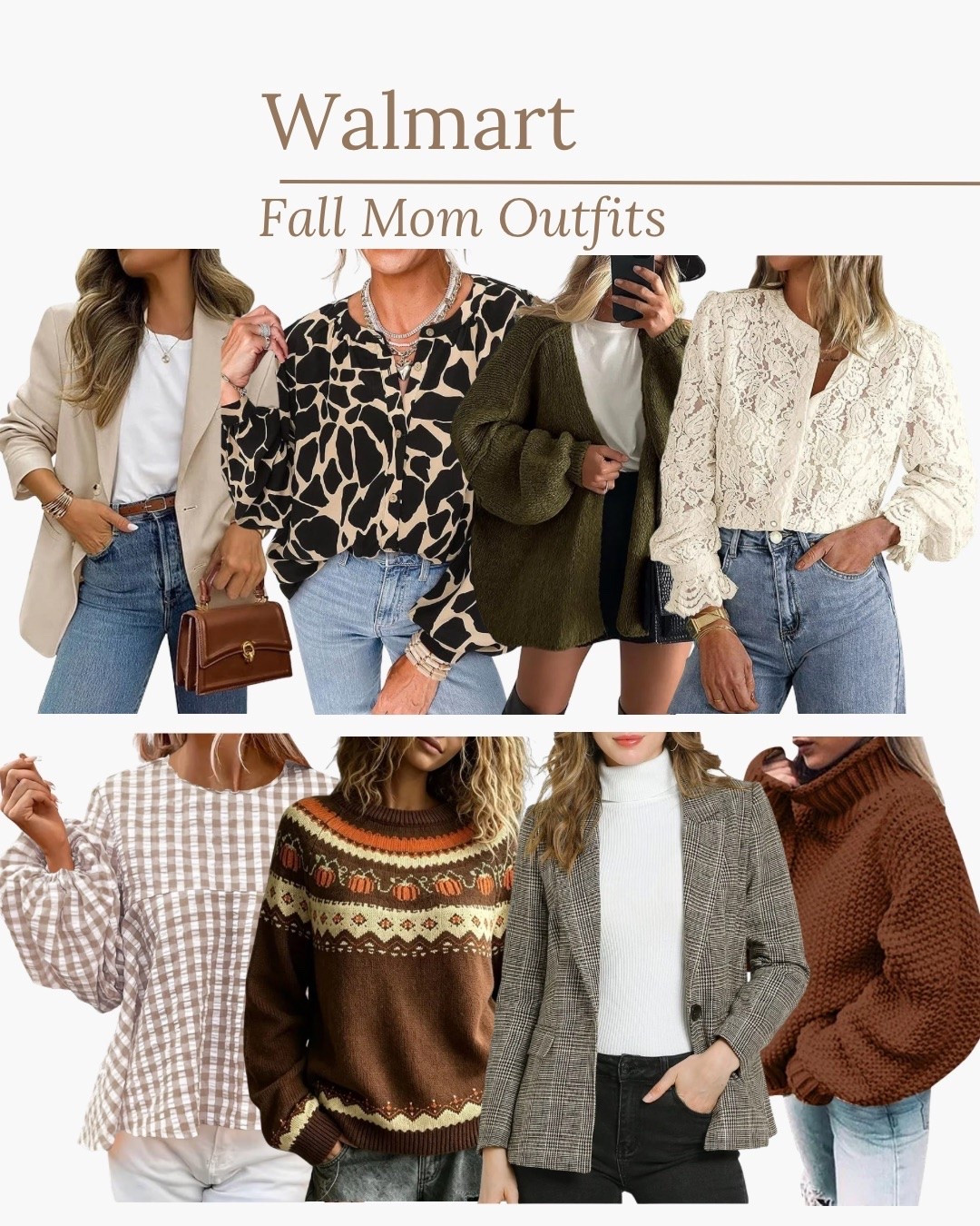 Walmart Fall Mom Outfits

#LTKgrwm #LTKmomlife #LTKootd