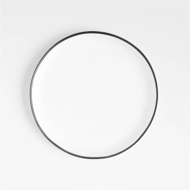 Range White Outdoor Melamine Salad Plate by Leanne Ford + Reviews | Crate & Barrel | Crate & Barrel