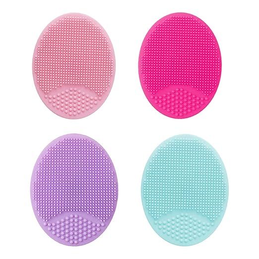 HieerBus Facial Cleansing Brush,Soft Food Grade Silicone Face Scrubber,Facial Scrub for Massage P... | Amazon (US)