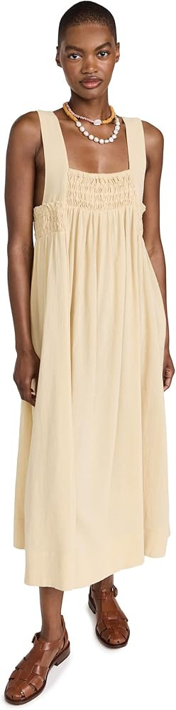Free People Women's Delphine Midi Dress | Amazon (US)