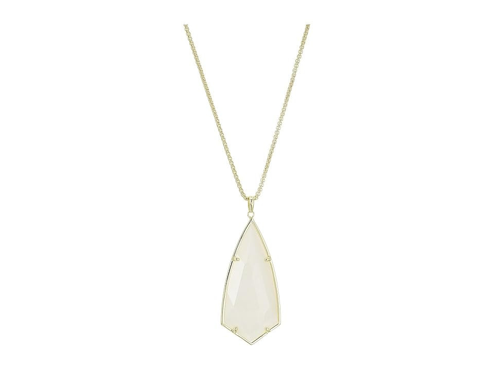 Kendra Scott Carole Necklace (Gold/White Mother-of-Pearl) Necklace | Zappos