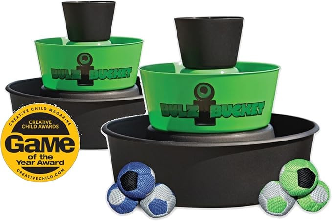 Amazon.com: BULZiBUCKET Game by Water Sports - Beach, Tailgate, Camping, Yard, and Pool Games- In... | Amazon (US)