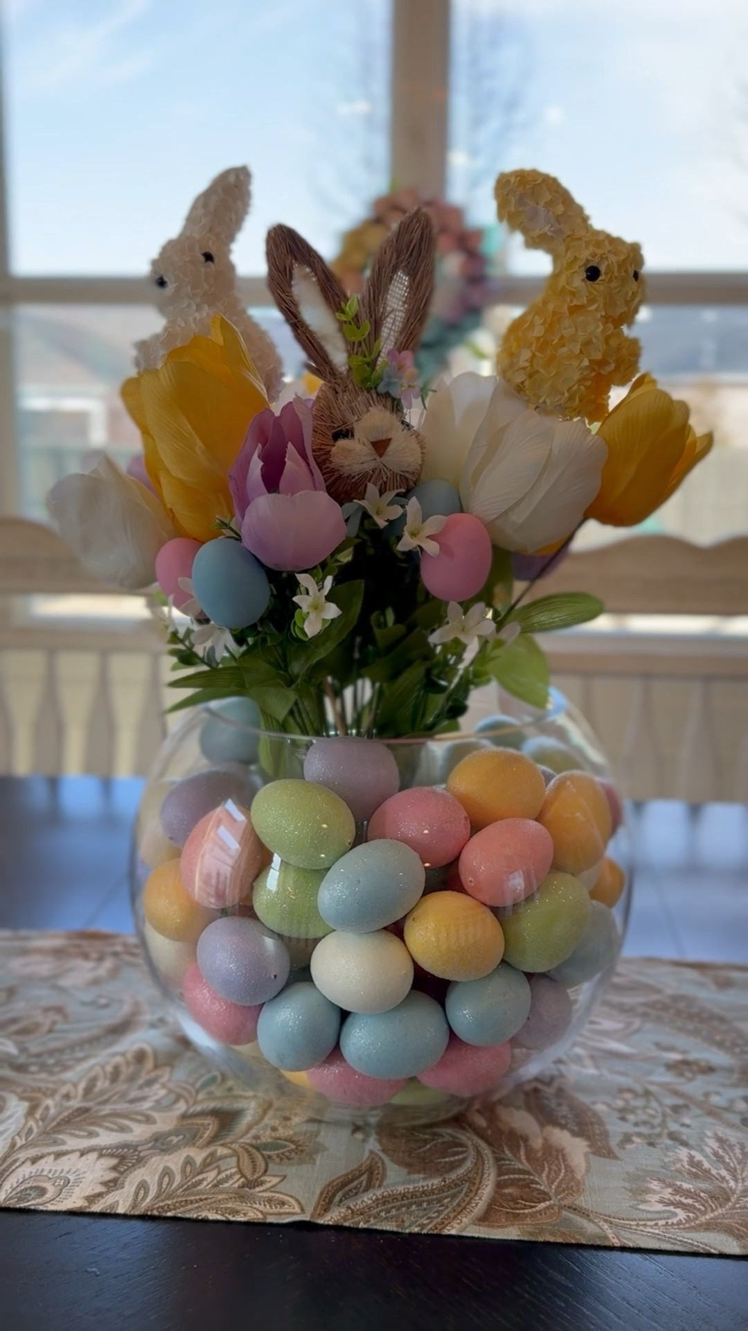 🐰 DIY Easter Egg Vase 🐰 #easter #easterdecor 

#LTKHome #LTKSeasonal