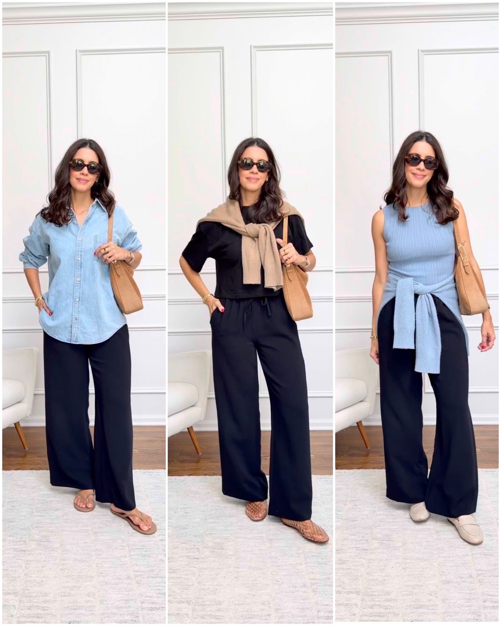 Summer to Fall outfits with these super comfortable pants! I’m wearing a size small

#LTKgrwm #LTKSeasonal #LTKOver40