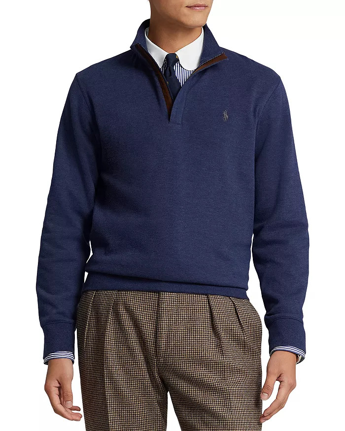 Luxury Jersey Quarter-Zip Pullover | Bloomingdale's (US)