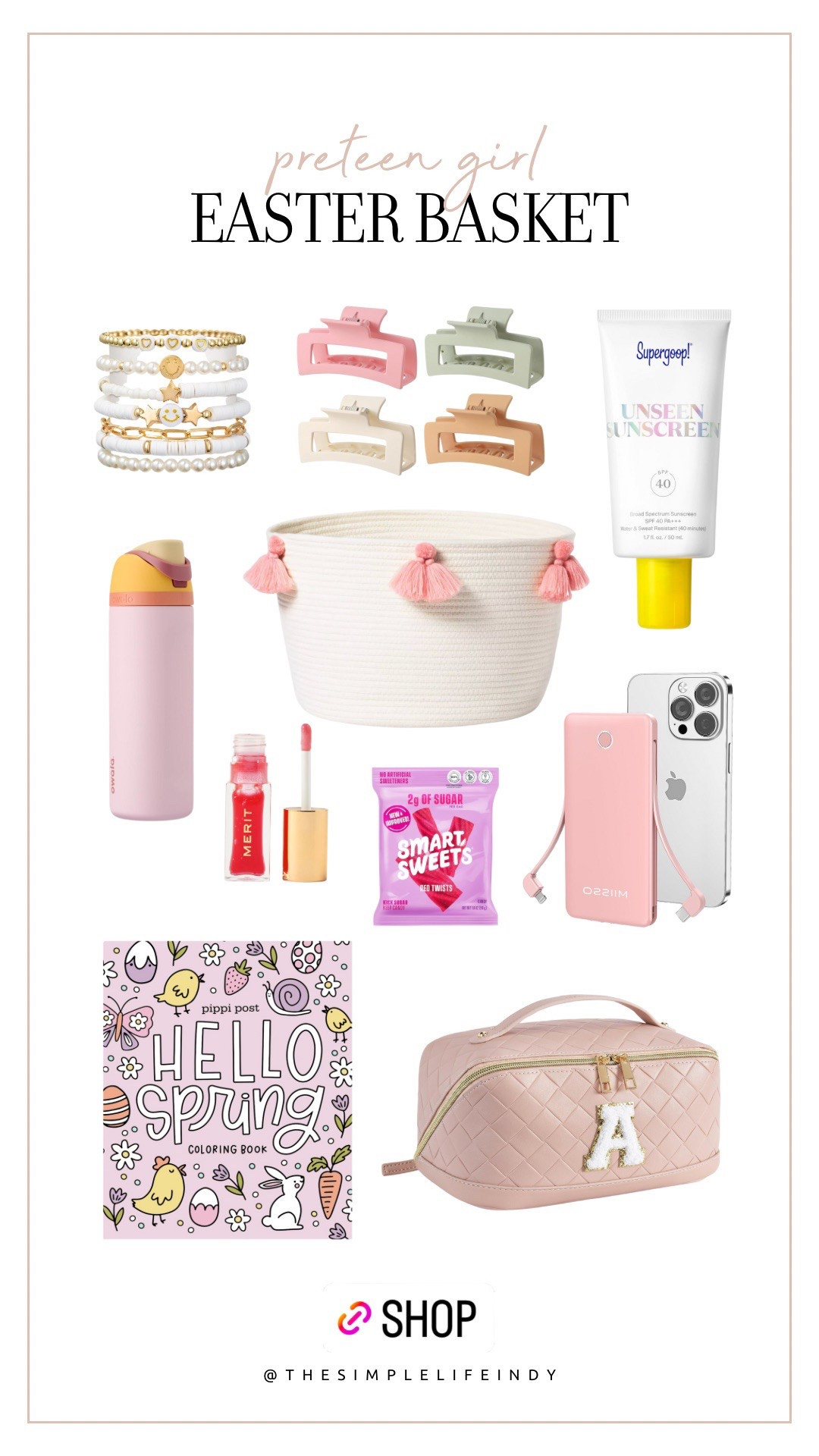 Preteen Girl Easter Basket Ideas 🐣🧺🌷

#LTKKids #LTKFamily #LTKSeasonal