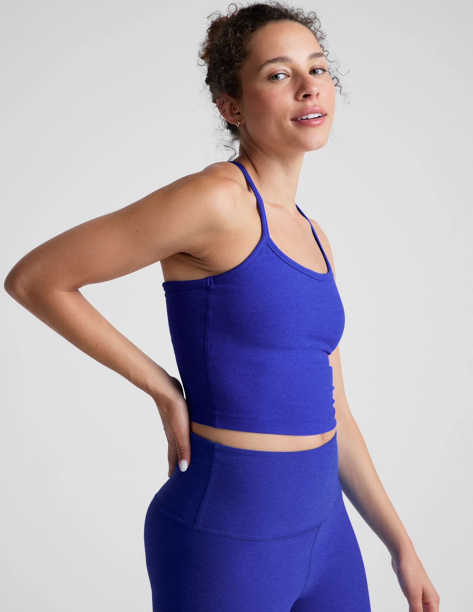 Spacedye Slim Racerback Cropped Tank | Beyond Yoga | Beyond Yoga