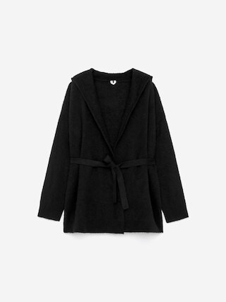 Alpaca-Wool Blend Cardigan – Black – Women – ARKET GB | Arket UK