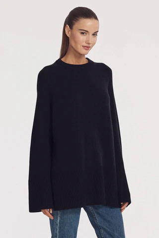 ALANI BELL SLEEVE CREW | 360Cashmere