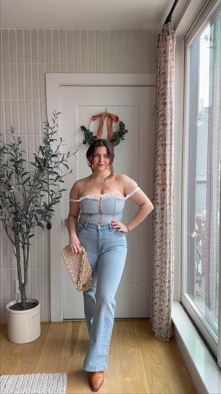 Abercrombie flare jeans! Urban outfitters corsets 

#LTKstyletip #LTKmidsize #LTKparties