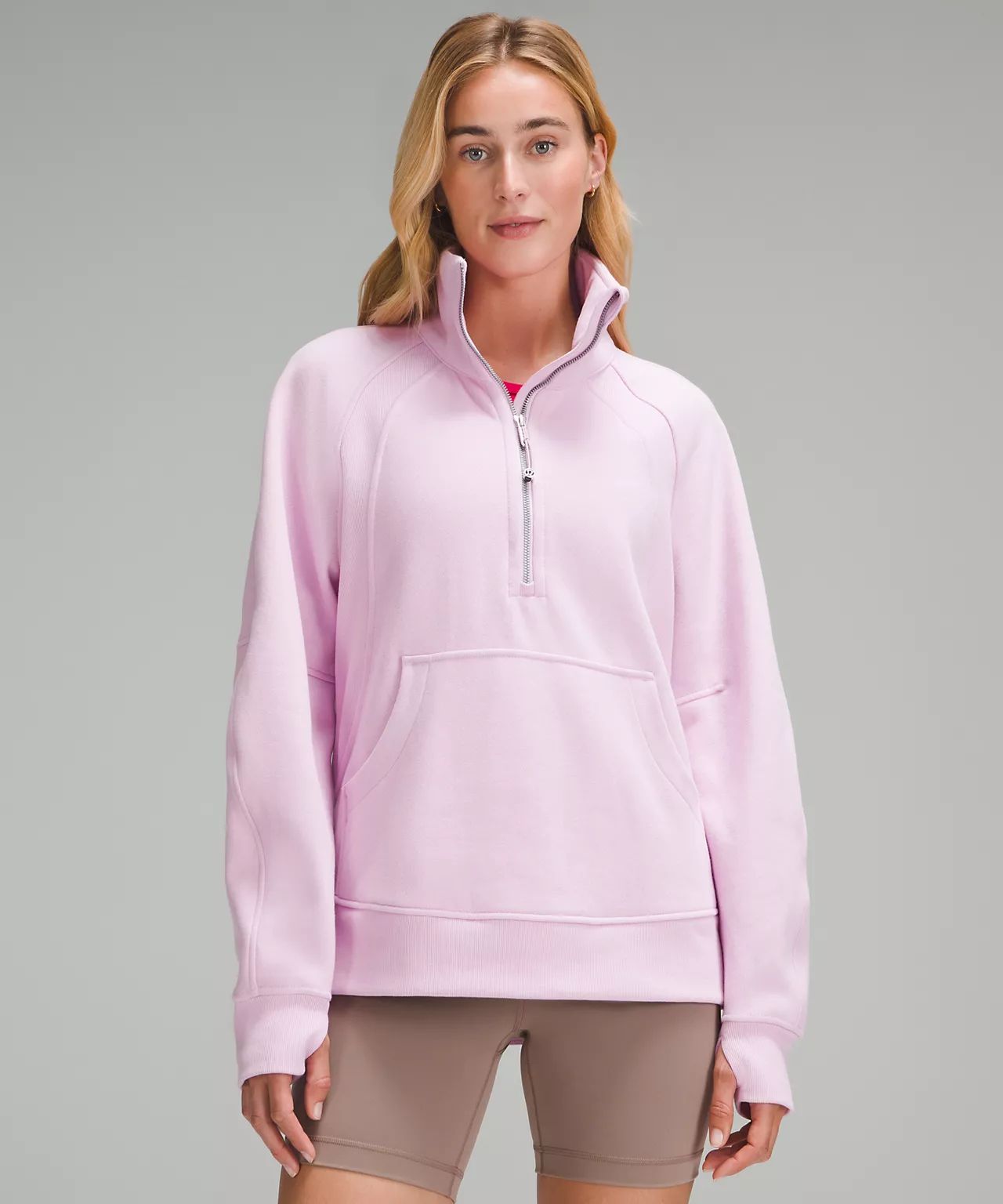 Scuba Oversized Funnel-Neck Half Zip *Long | Women's Hoodies & Sweatshirts | lululemon | Lululemon (US)