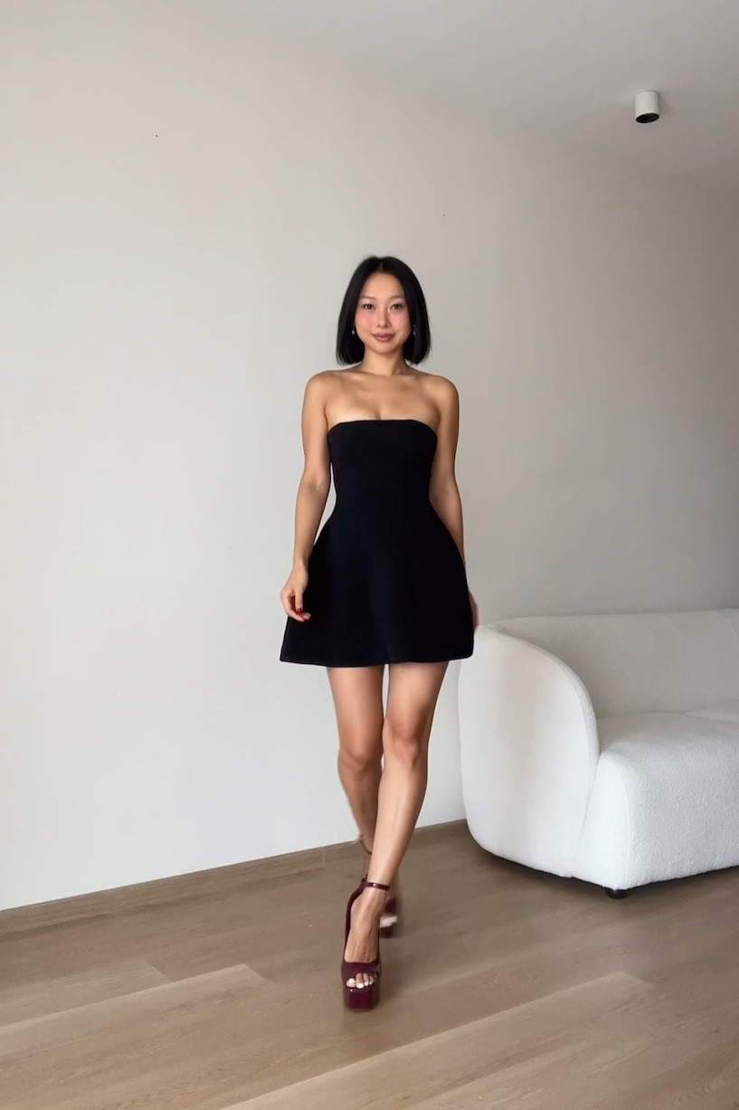 the perfect black mini dress🖤


chic date night outfit, platform heels, graduation dress, vacation, euro summer

#LTKFindsUnder50 #LTKStyleTip #LTKVideo