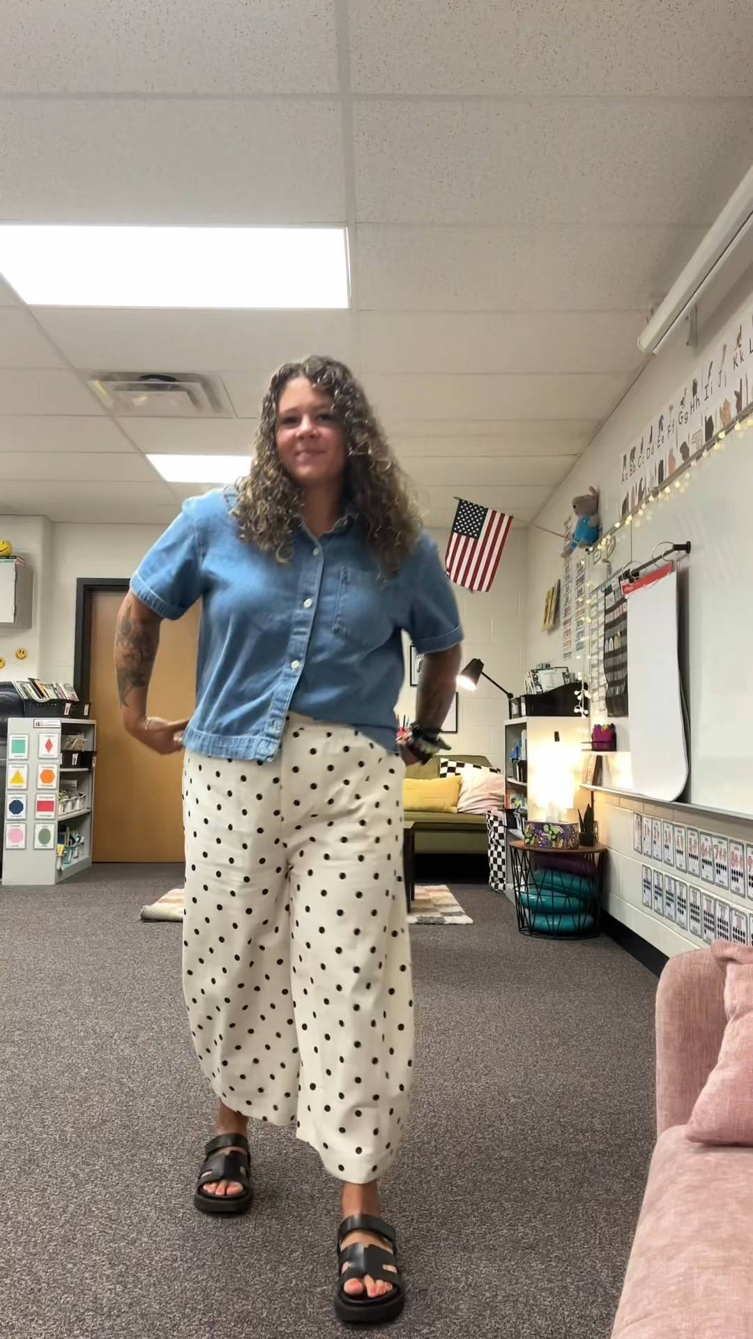 Open House outfit! Easy & fun for meeting my new class! 

Teacher outfit // teacher ootd // teacher fit // kindergarten teacher // midsize