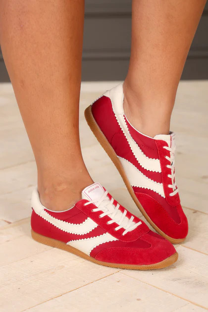 Dolce Vita Limit Crimson Sneakers | The Willow Tree