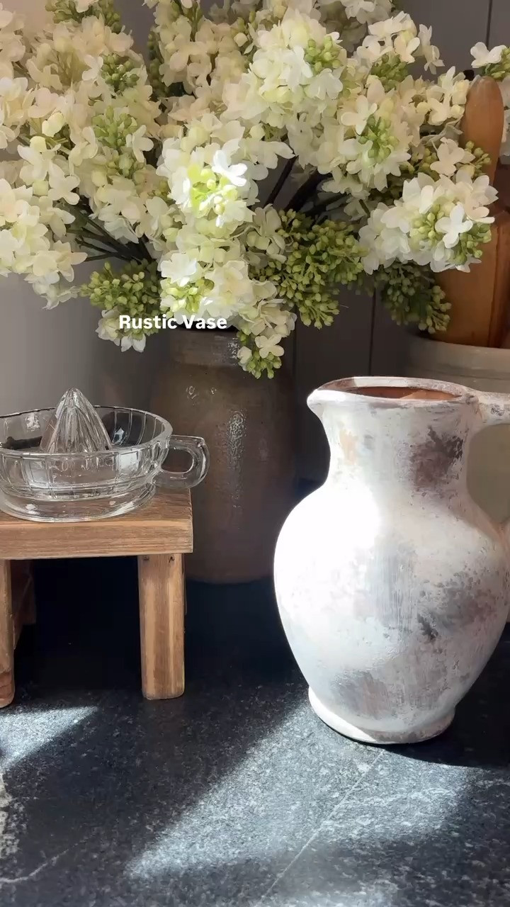 Rustic ceramic vase 

 #LTKHome