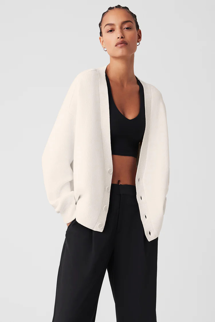 Scholar Cardigan Sweater | Alo Yoga (US)