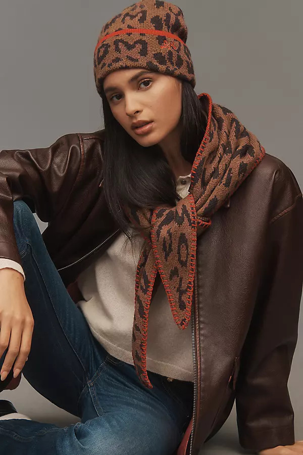 Leopard Triangle Scarf | Anthropologie (US)