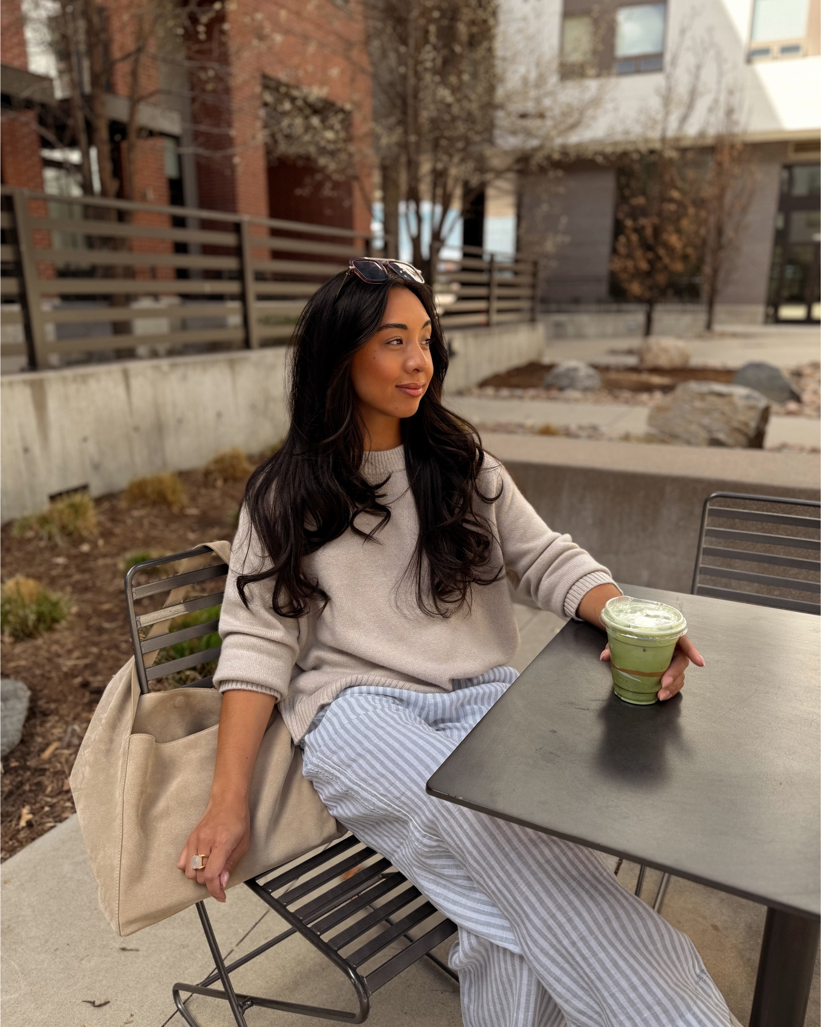 Enjoying a spring day in my new staples from @Quince 🌼 I love how elevated and effortless their pieces are - perfect for everyday wear! #QuincePartner 

#LTKPetite #LTKootd #LTKgrwm